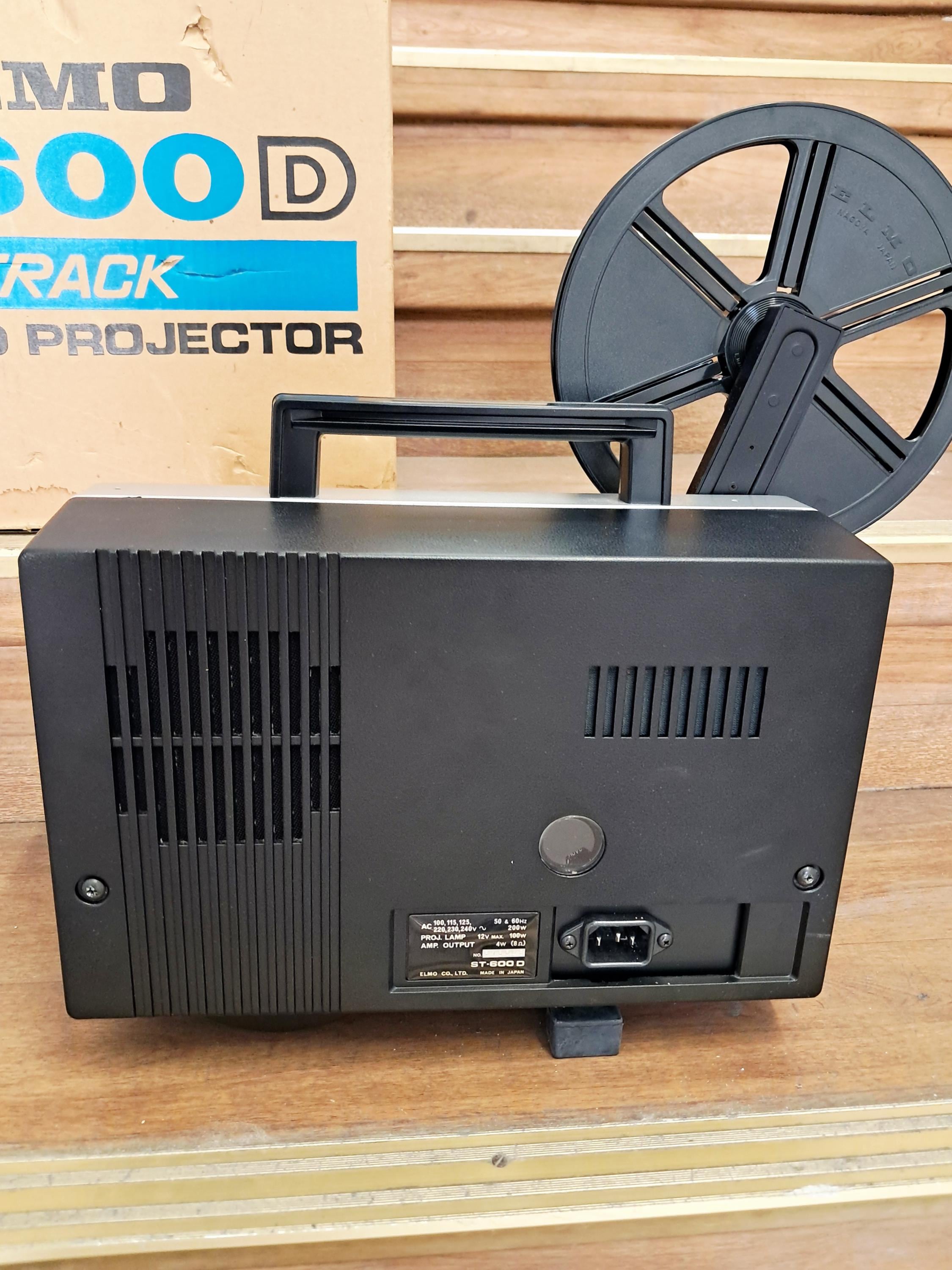 Vintage Elmo ST-600 D 2 Track 8mm Sound Projector - Etsy