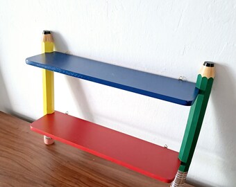 ヴィンテージ ピエール サラ クレヨン/鉛筆 ウォールシェルフ - Etsy 日本