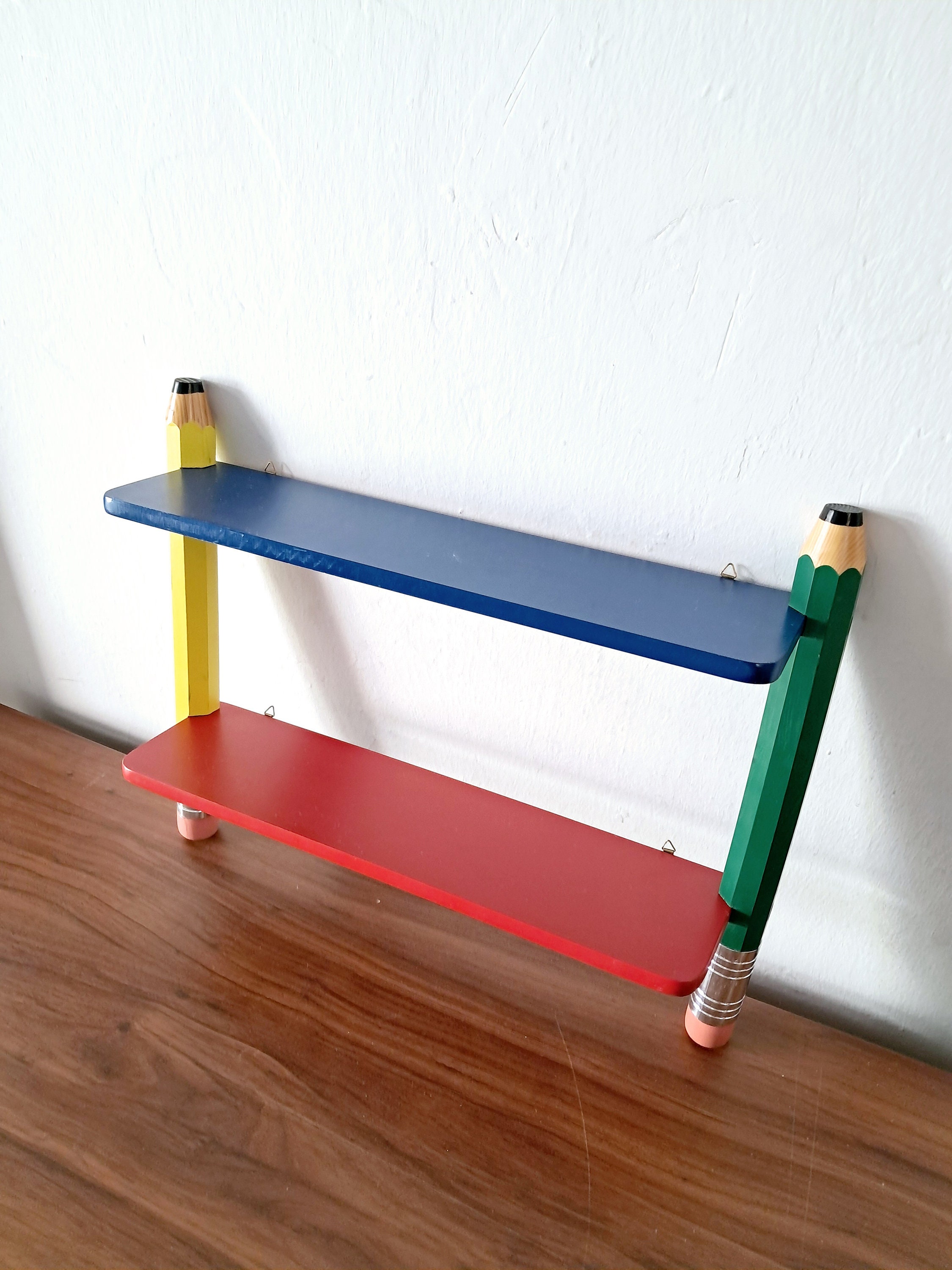 ヴィンテージ ピエール サラ クレヨン/鉛筆 ウォールシェルフ - Etsy 日本