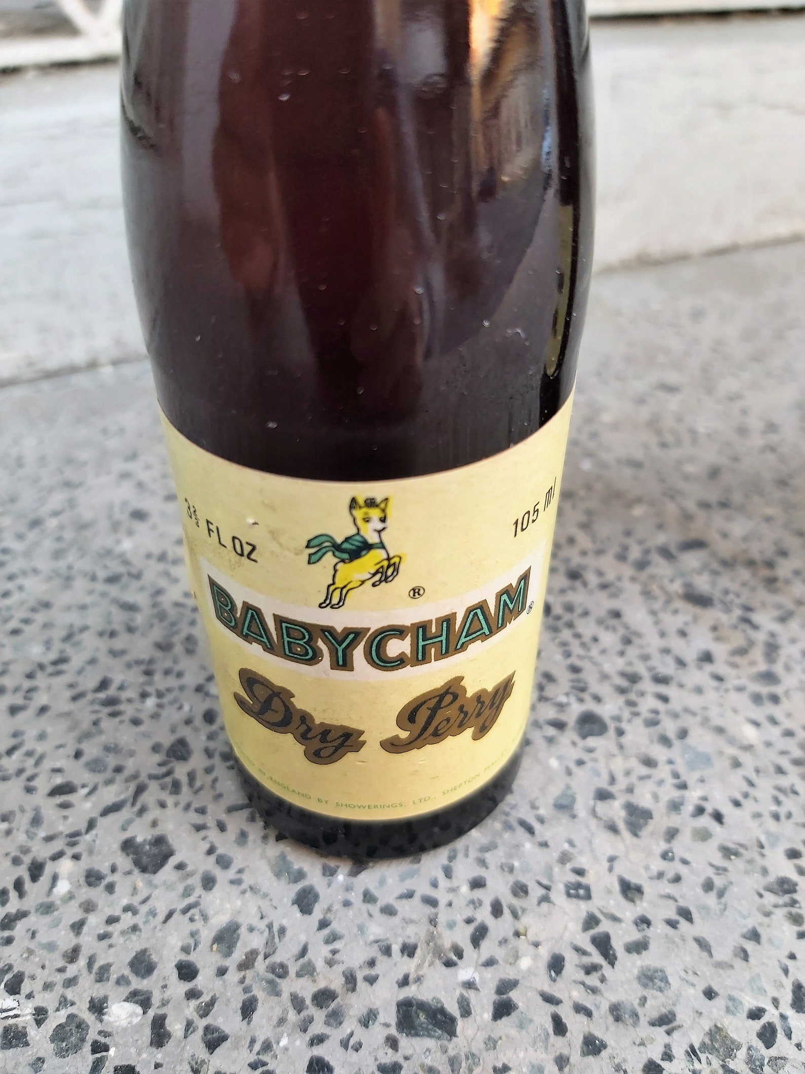 Vintage Babycham Alcohol Mini Bottle Etsy
