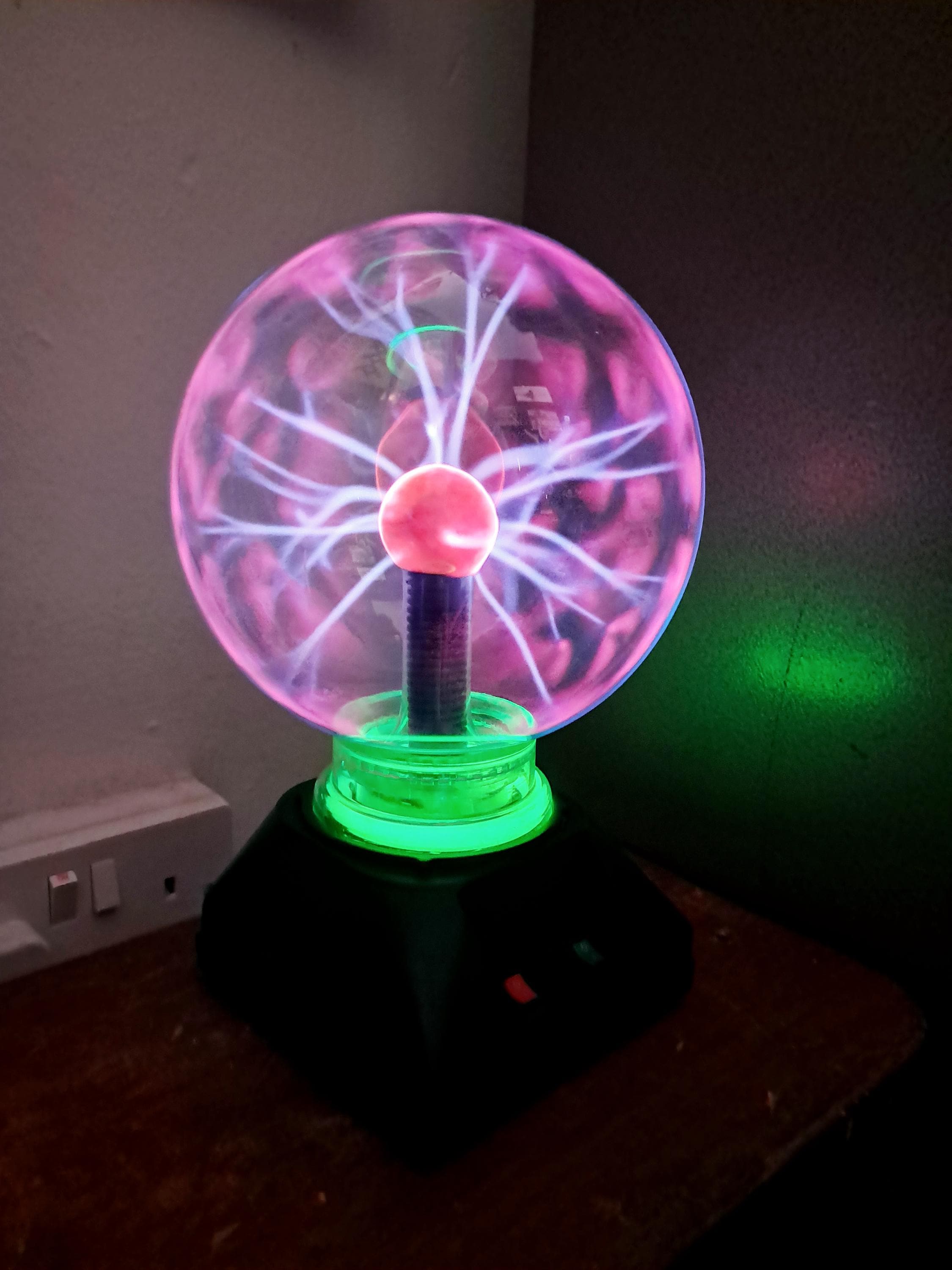 Vintage Plasma Ball Light Lamp W/music - Etsy, image size:2250x3000