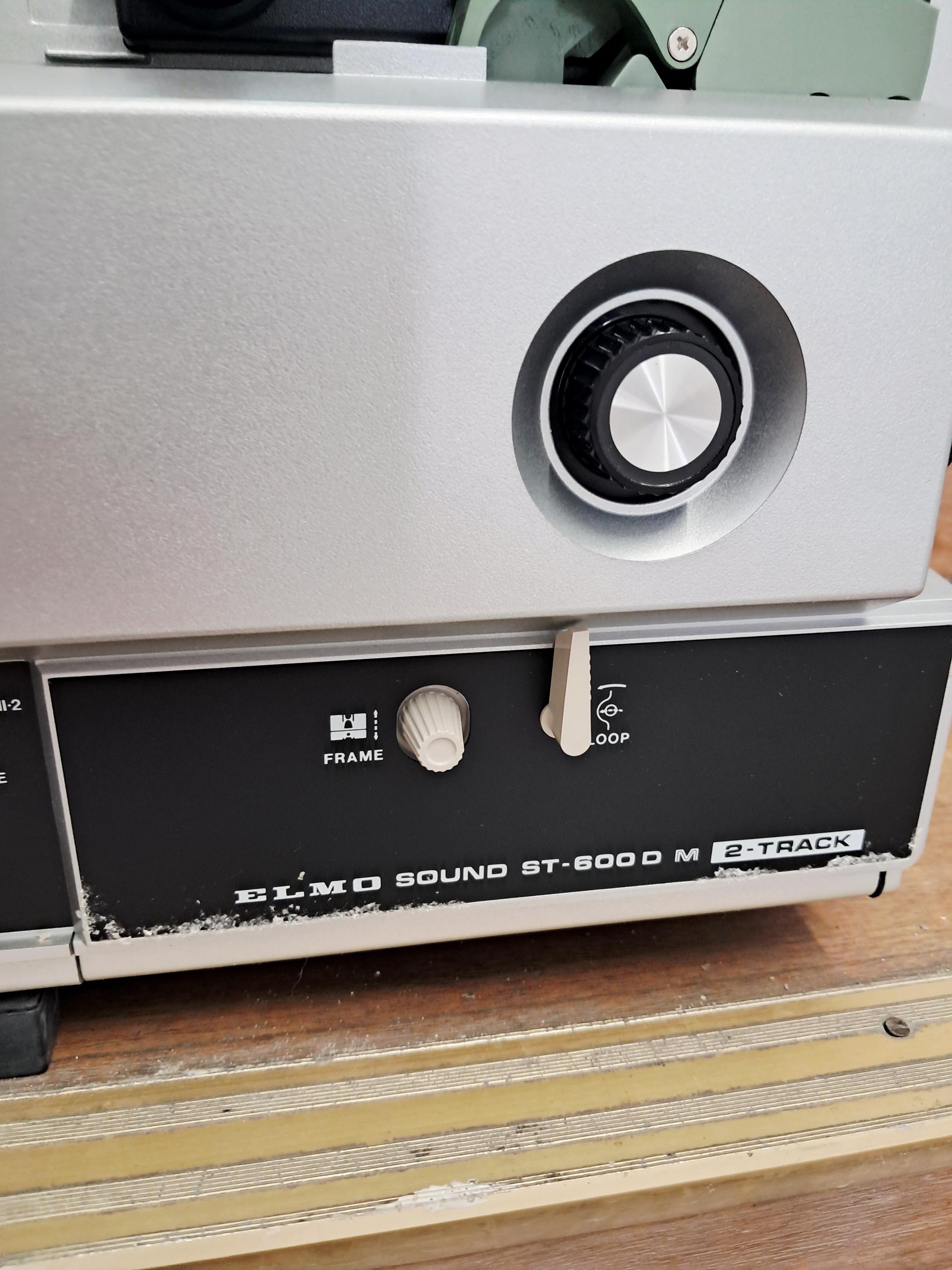 Vintage Elmo ST-600 D 2 Track 8mm Sound Projector - Etsy