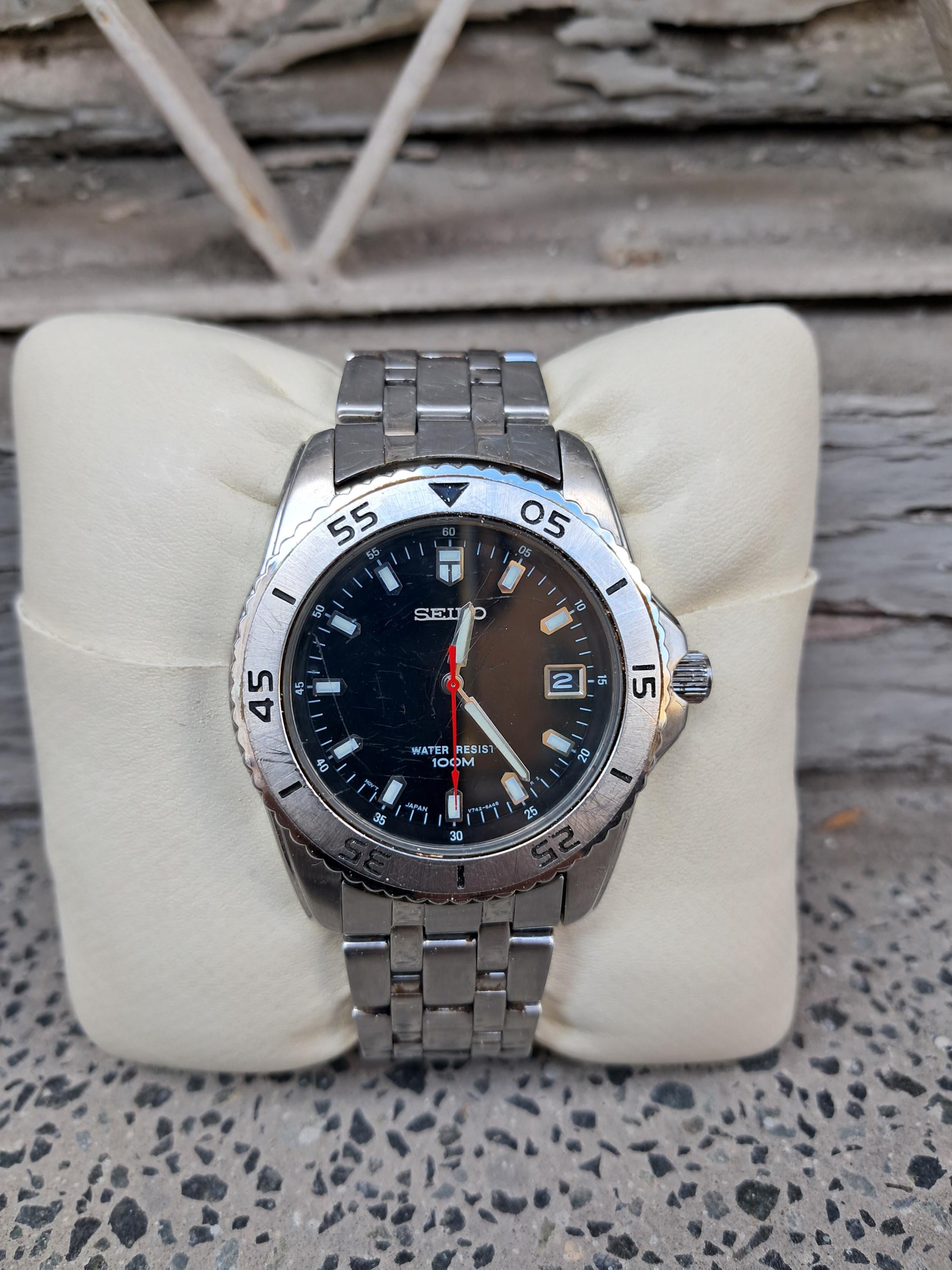 セイコー 7N89-0410 腕時計 ウォッチ SQ 50 クォーツ SEIKO - セイコー 7N89-0410 腕時計 ウォッチ SQ 50 クォーツの通販 by