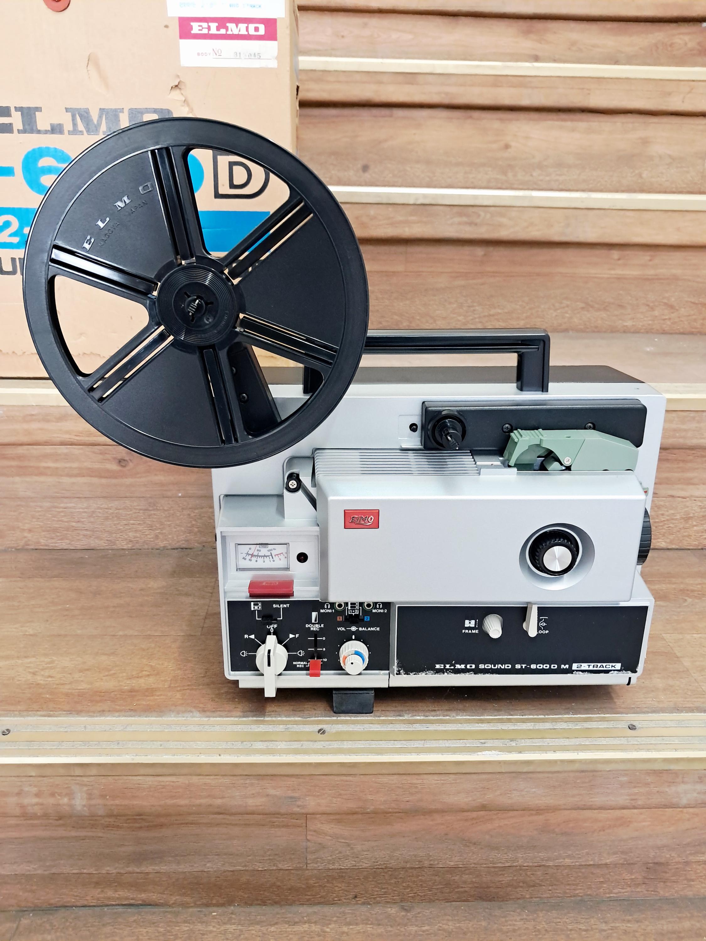 Vintage Elmo ST-600 D 2 Track 8mm Sound Projector - Etsy