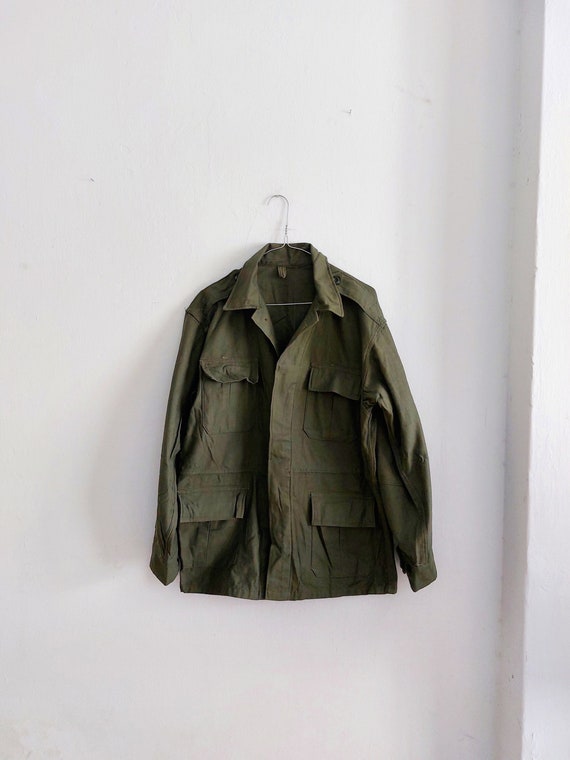ジャケット・アウター 90s AJ short length military archive y2k Vintage 90s Y2K Nike Black Tag Lined Full Zip Stripe