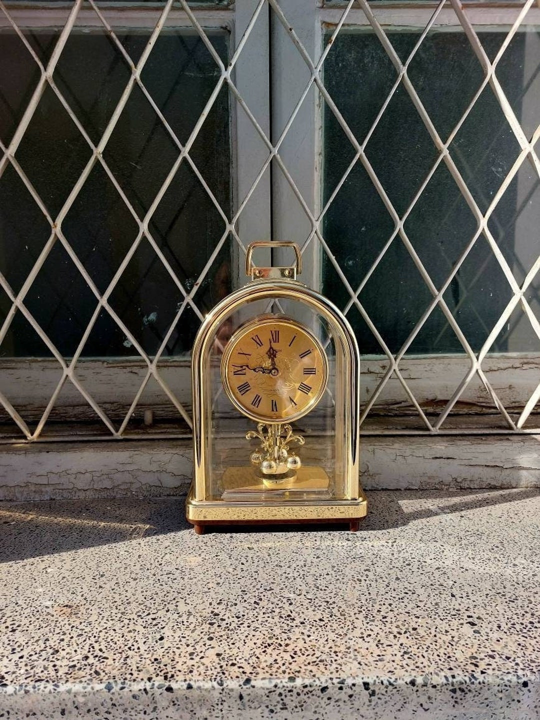 Vintage Rhythm Quartz Clock Japan Etsy