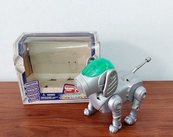 Vintage Sonic Control Dog Robot Toy - Etsy Vintage Sonic Control Dog Robot Toy - Etsy