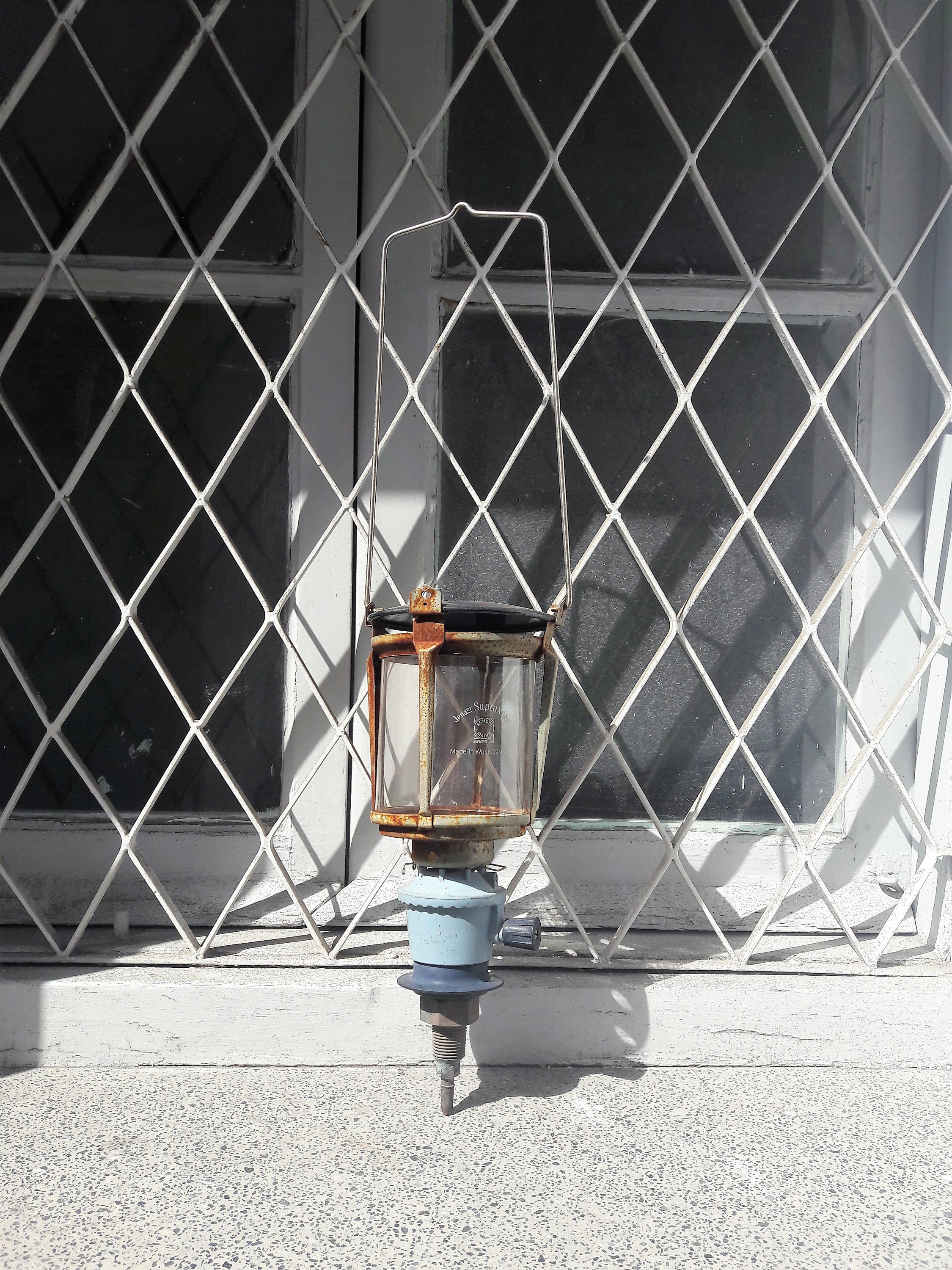 Vintage Jenaer Suprax Glass Propane/gas Lantern - Etsy Australia