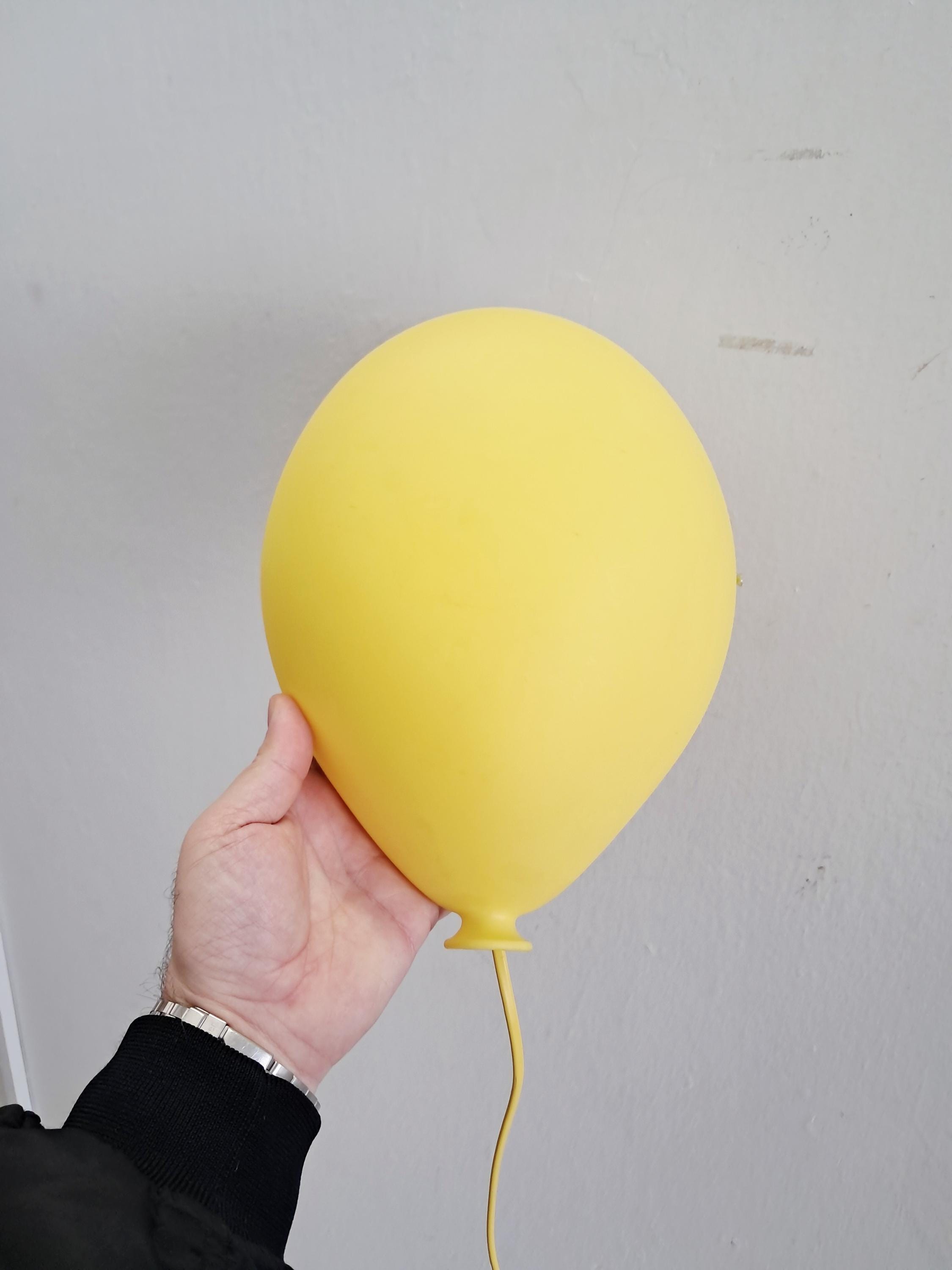 Applique Murale IKEA Dromminge Ballon Rouge - Vintage, Prise Secteur