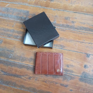 Cartera Vintage Mujer Piel Italiana
