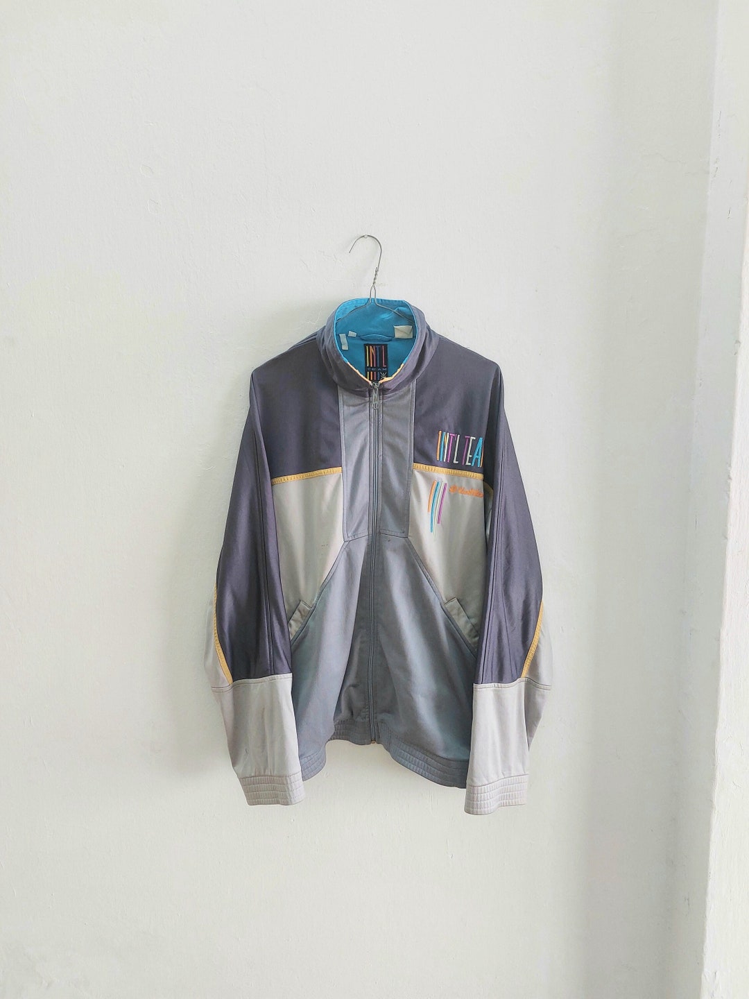 Lotto Boris Becker Lederjacke Vtg LOTTO 90er Tennis Italiano