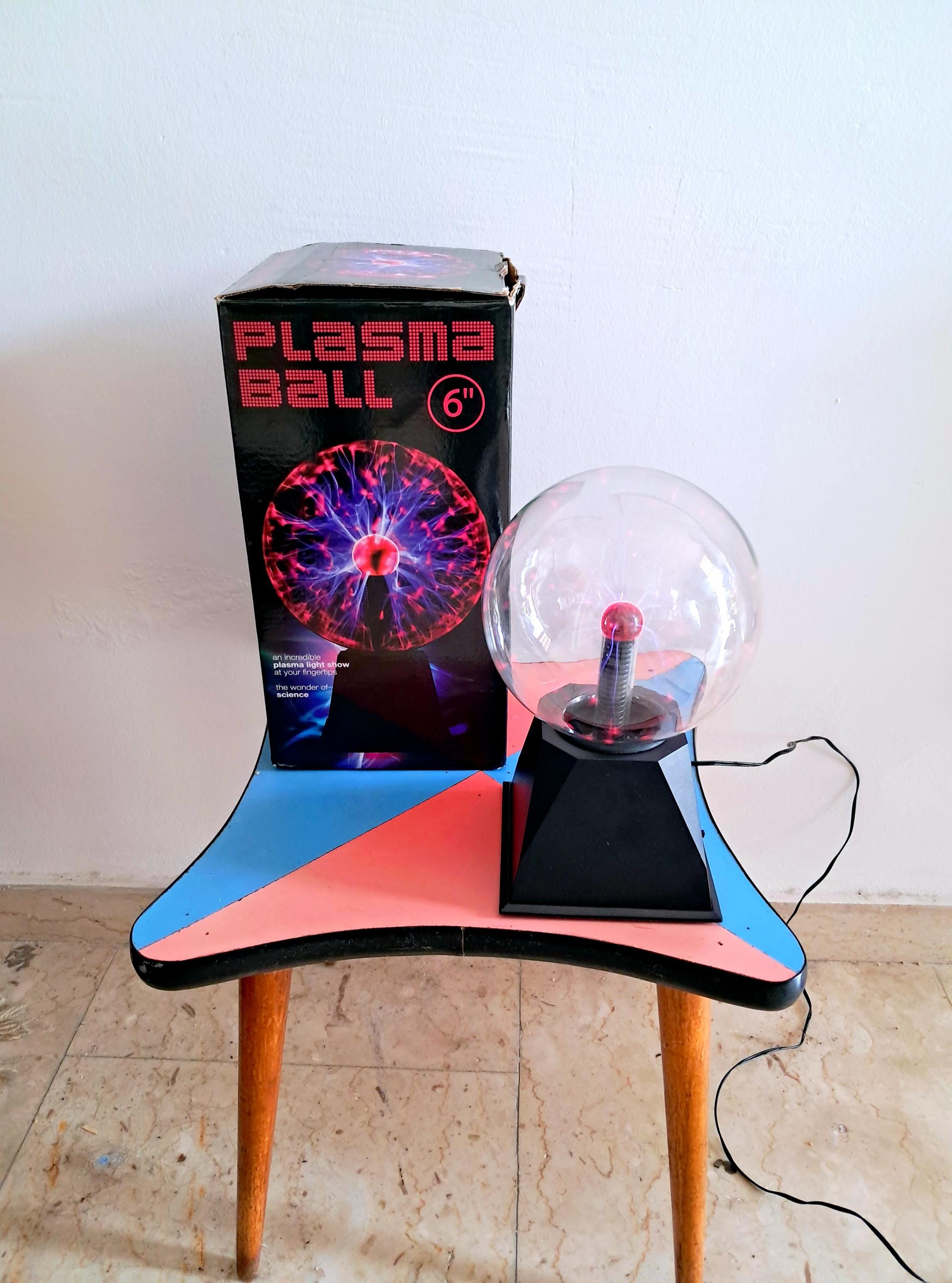 Vintage Plasma Ball Light Lamp - Etsy, image size:2226x3000