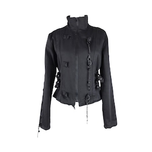 ジャケット・アウター 00s y2k gauze gothic lolita punk jacket Sca5d0daef26f4f5d93c4ddb9e7b8d