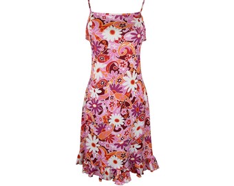 purple daisy dress euphoria Galot Mini Dress in Daisy Daze Purple