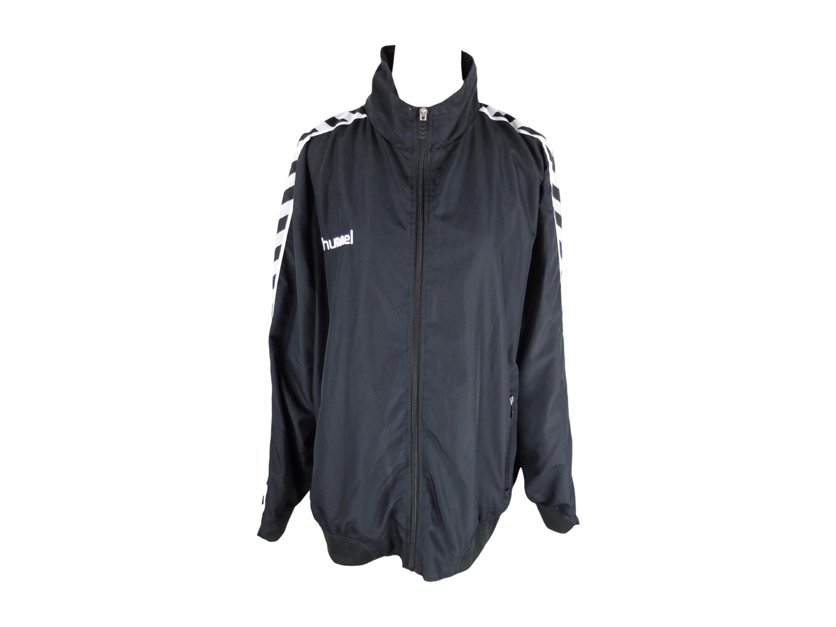 Vintage 2000s Y2K Streetwear Sportswear Athletic Hummel Black  