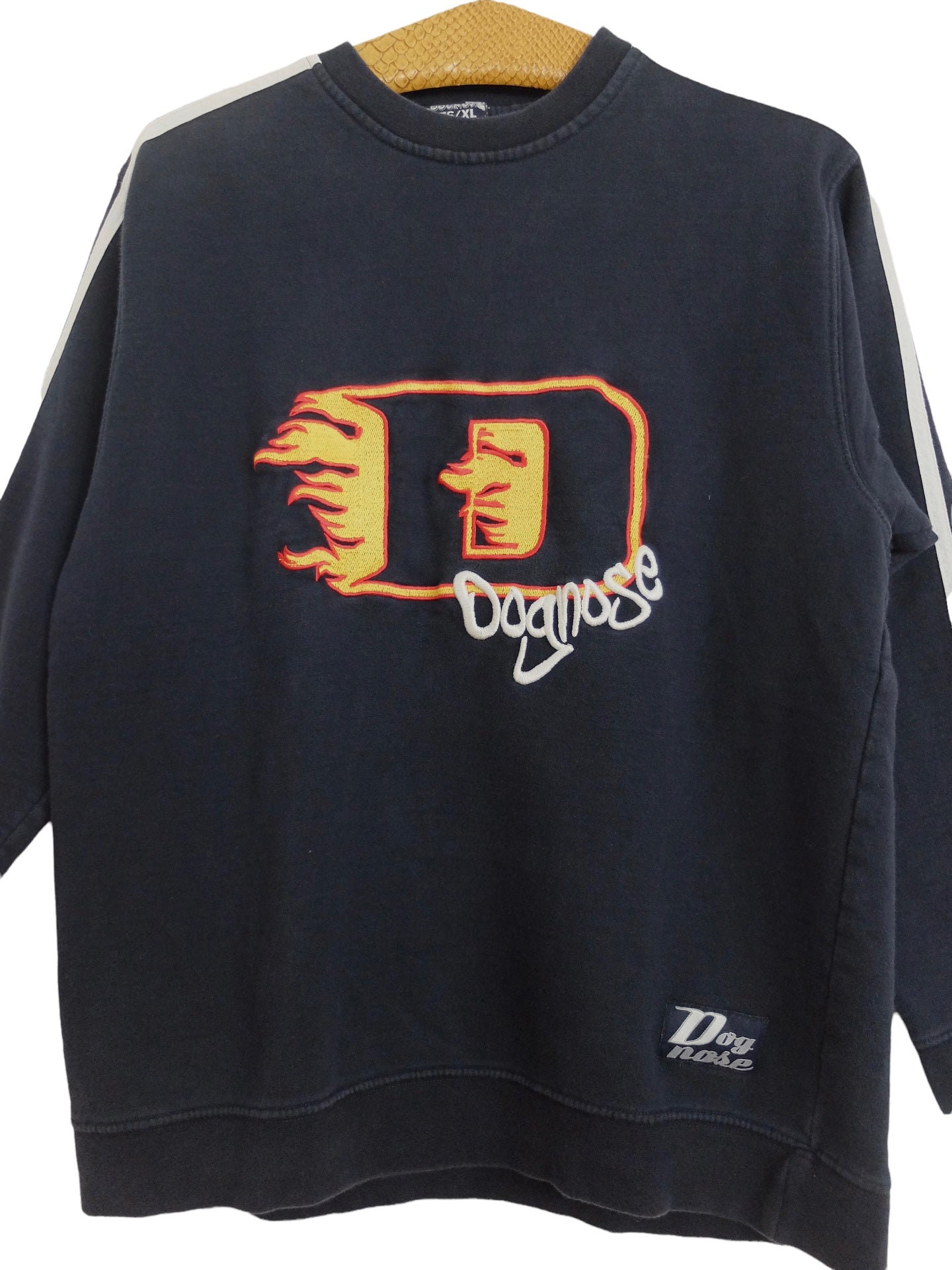 Vintage 90s Y2K Dognose Embroidered Athletic Sports
