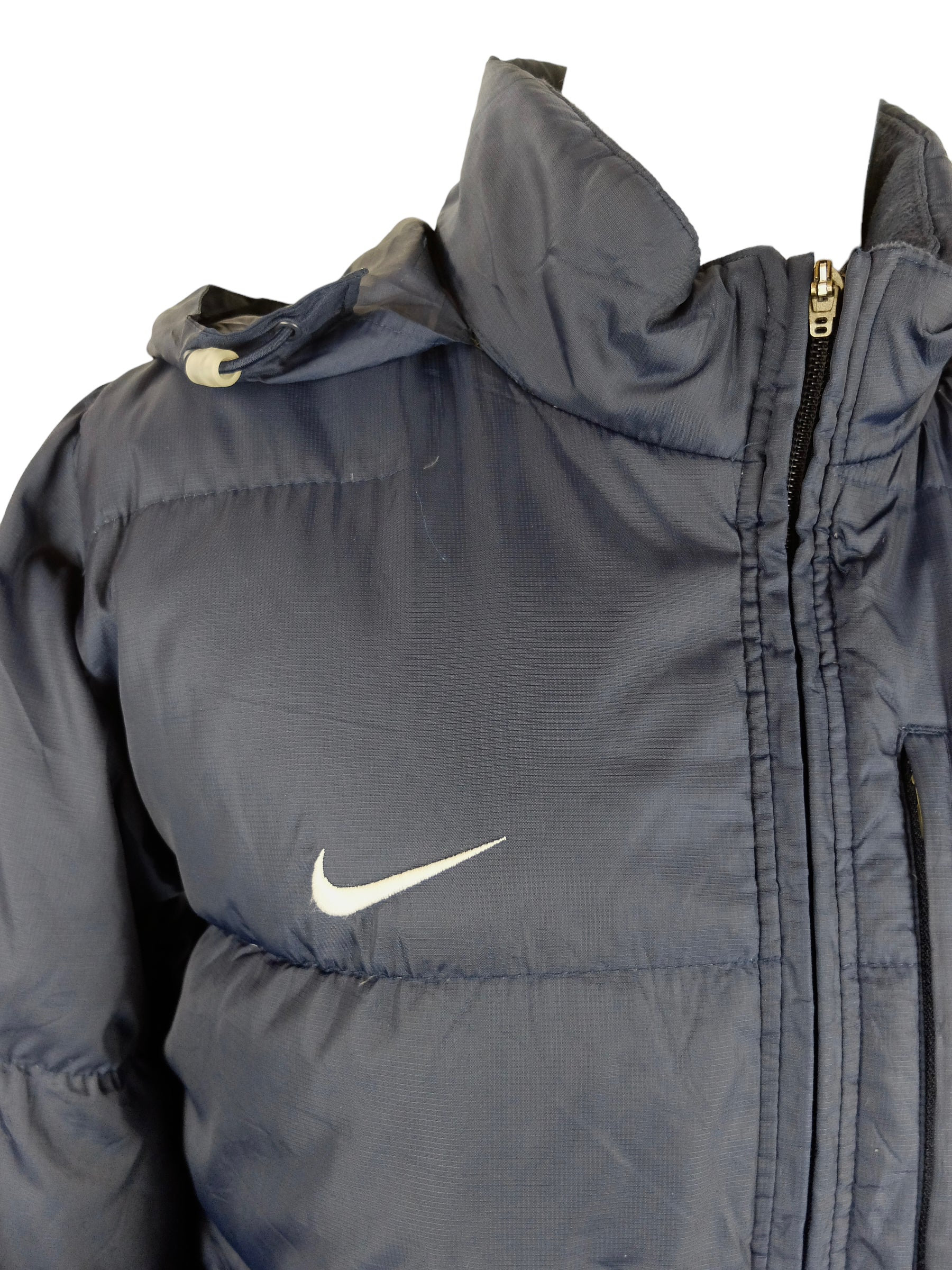 Vintage 2000s Y2K Nike Men's Branded Streetwear Hooded Solid