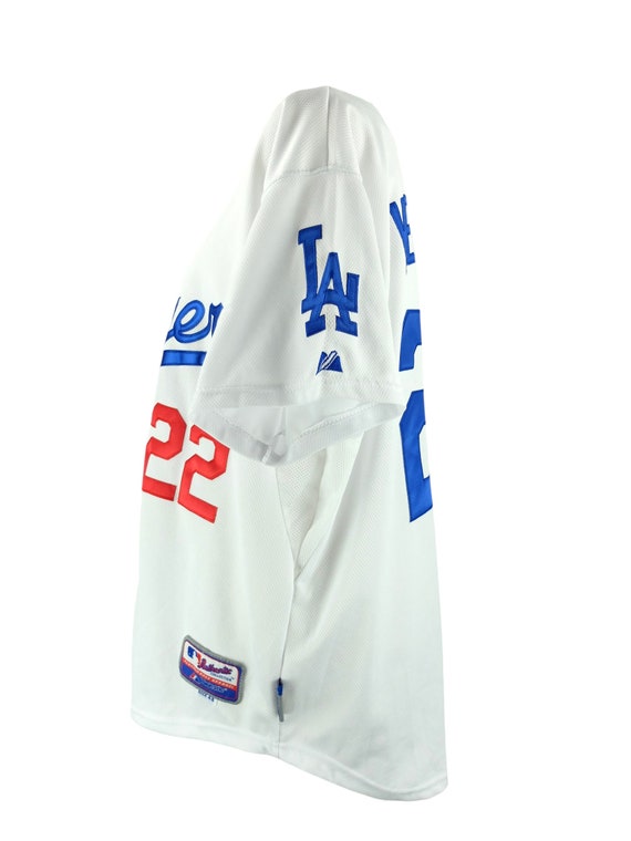 Vintage 2000s Y2K LA Dodgers Kershaw Number 22 Ha… - image 3