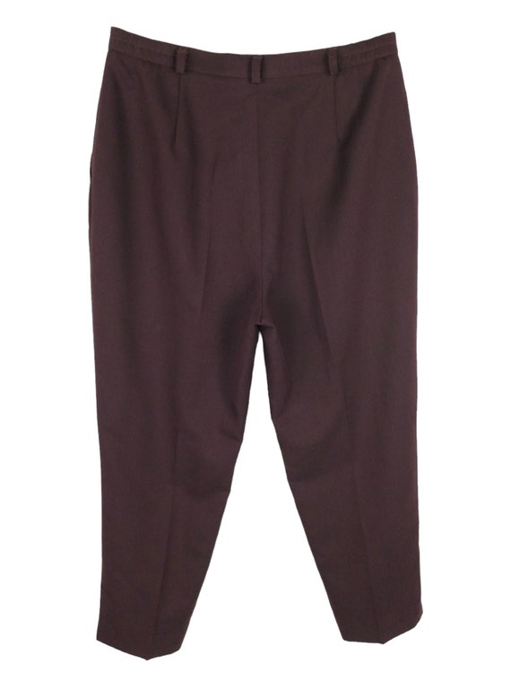 Vintage 90s Men’s Bohemian Solid Basic Dark Deep … - image 2