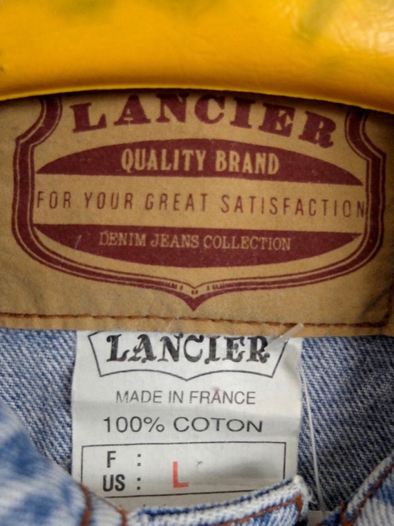 Vintage 80s Utilitarian Bohemian Grunge Medium Wash Blue
