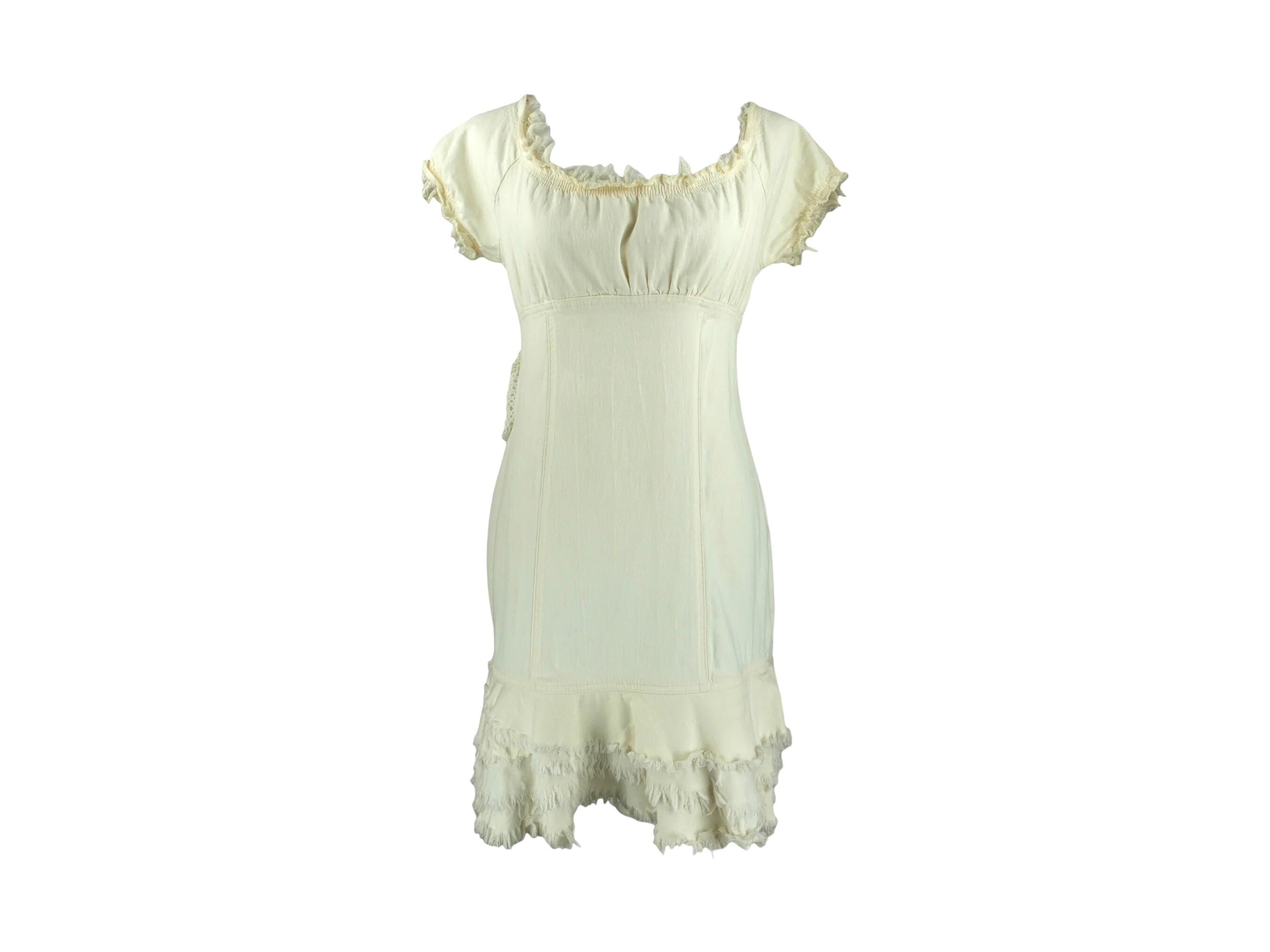 white christmas dresses The Raw Milkmaid Dress main image 0