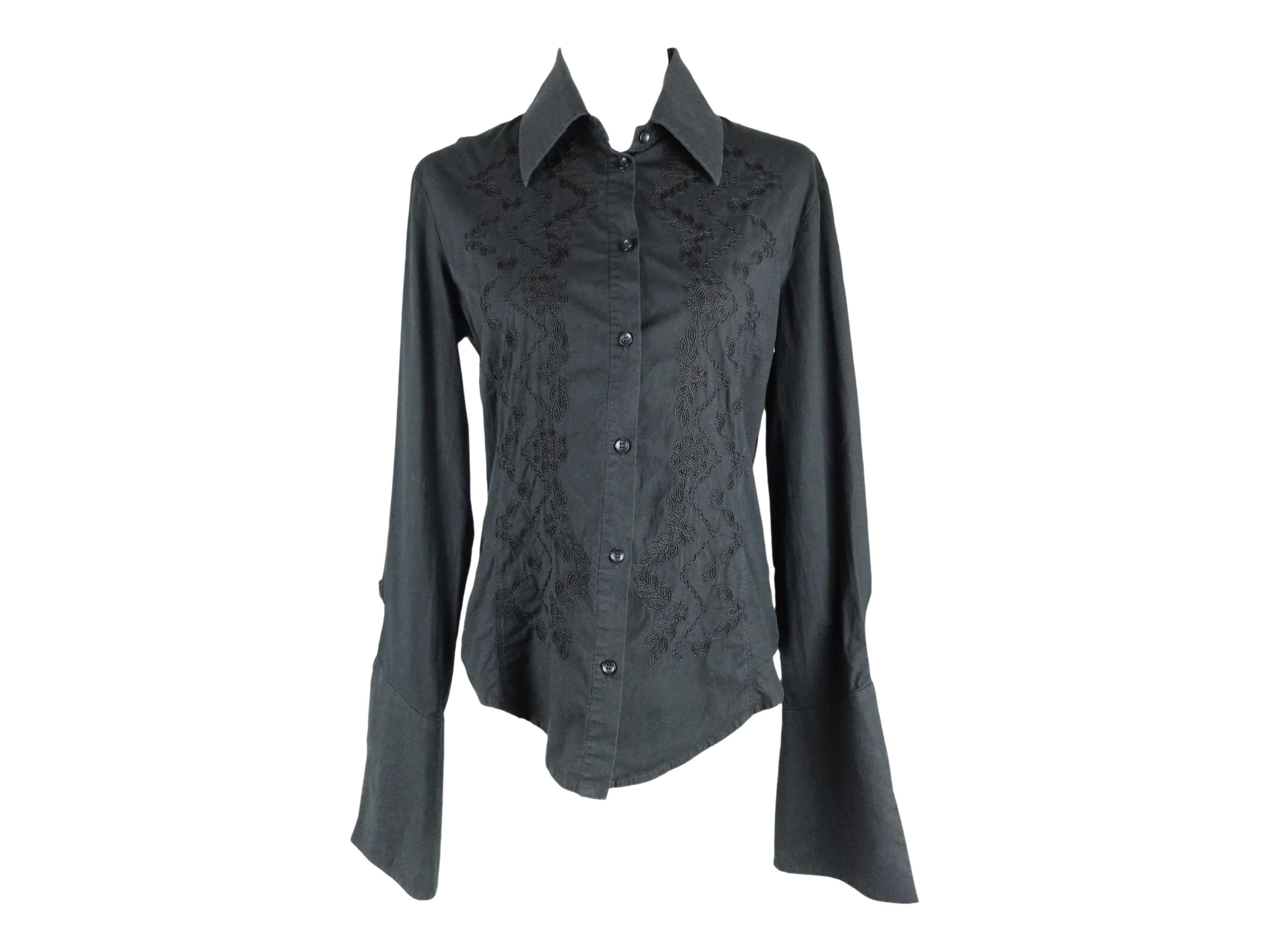 Gianfranco Ferre Silk Blouse - Etsy