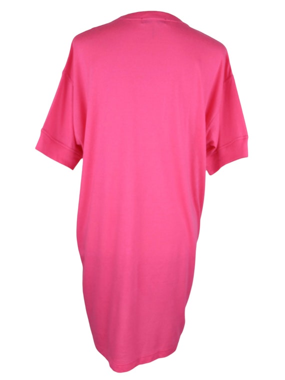 Vintage 90s Emporio Armani Swimwear Men's Bright Hot Pink Graphioc