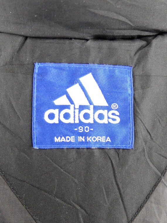 00s adidas down puffer jacket y2k テック 短丈 00s adidas down