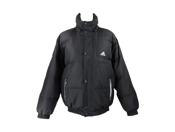 Vintage 2000s Y2K Streetwear Sportswear Adidas Solid Black