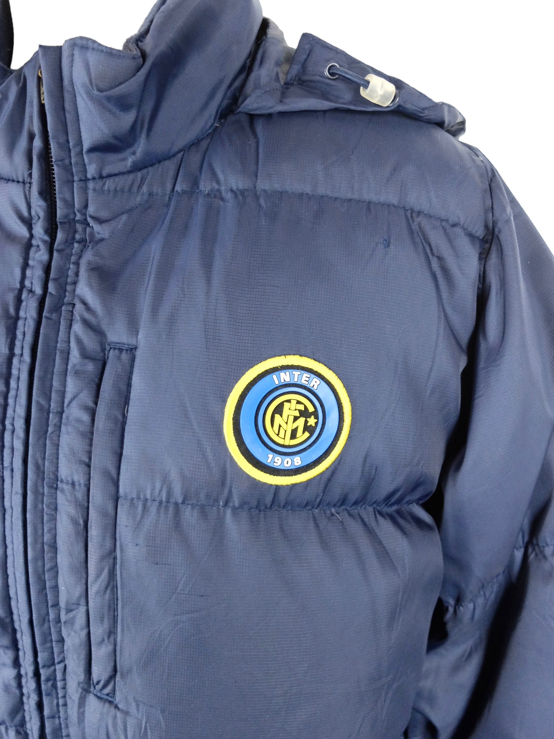 Vintage 2000s Y2K Nike Men's Branded Streetwear Hooded Solid Dark