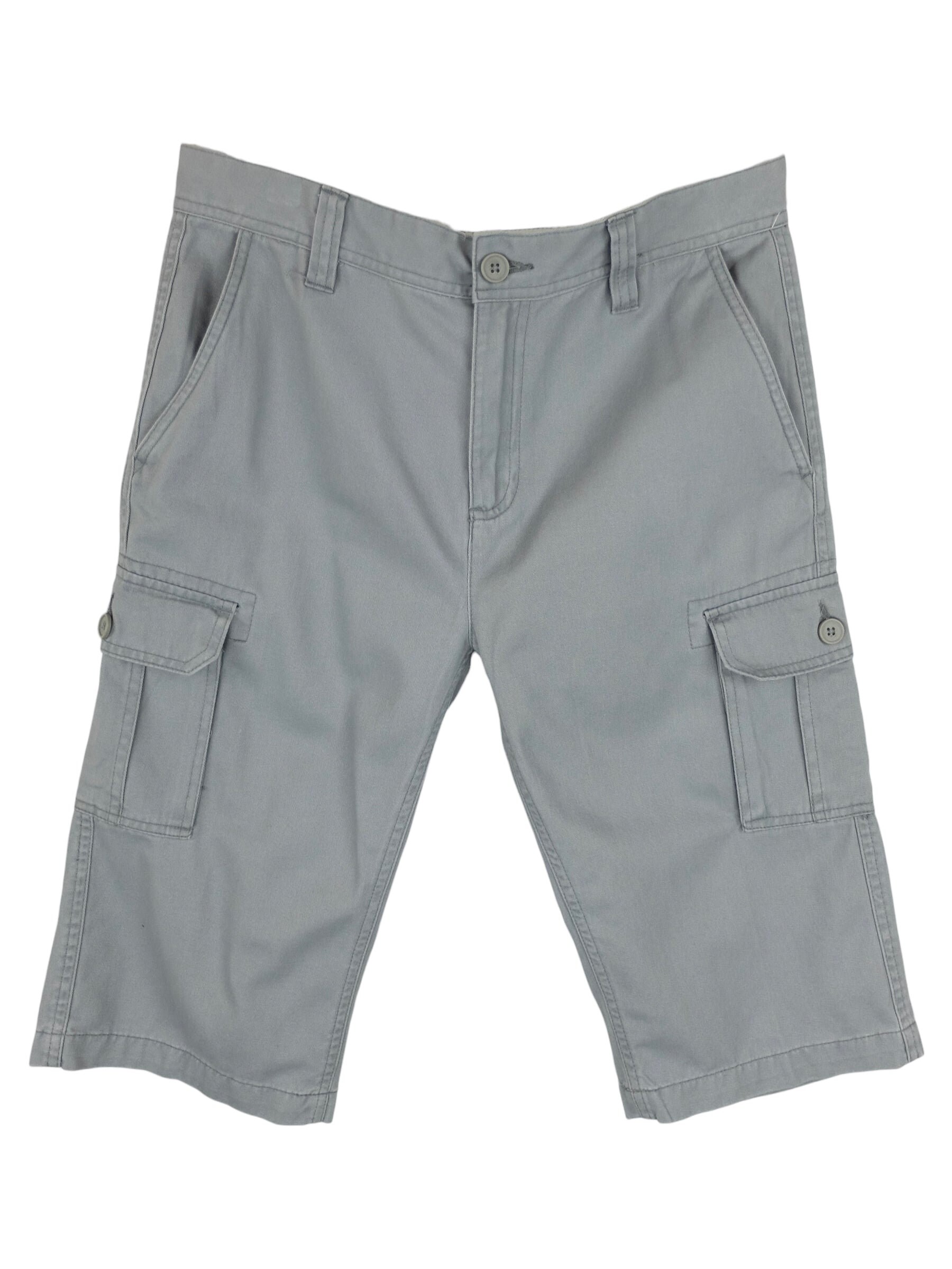 【Anyone more】Tui Vintage Wide Big Cargo Bermuda Pants Vintage Cargo Shorts Bermuda Size L 100% Cotton 80s - Etsy