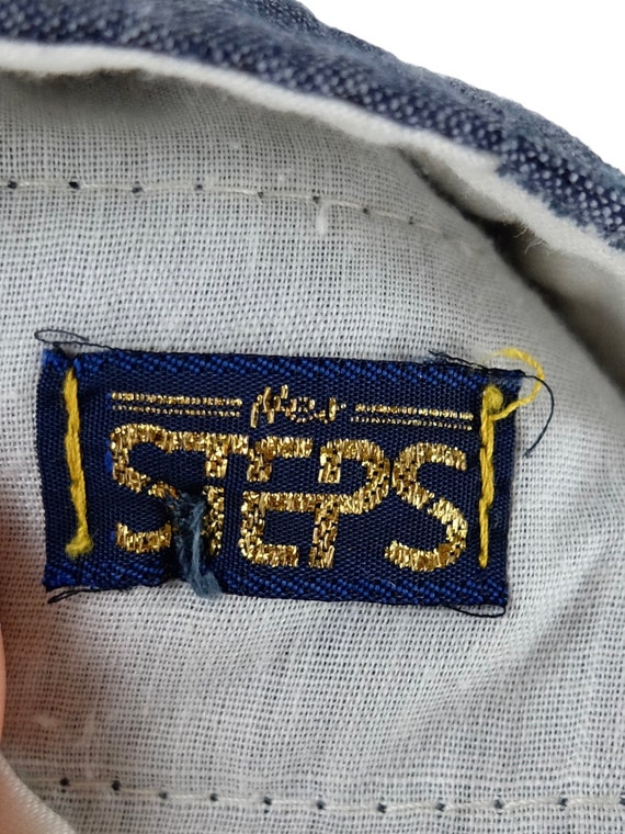 Vintage 70s Men's Mod Minimalist Solid Basic Grey… - image 7