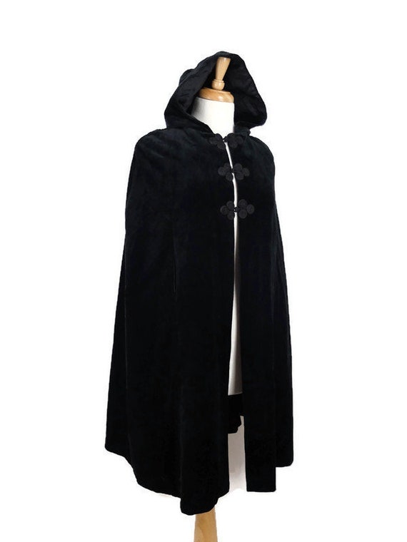 Vintage 1960's does 20's Mod Glam Rock Black Velve