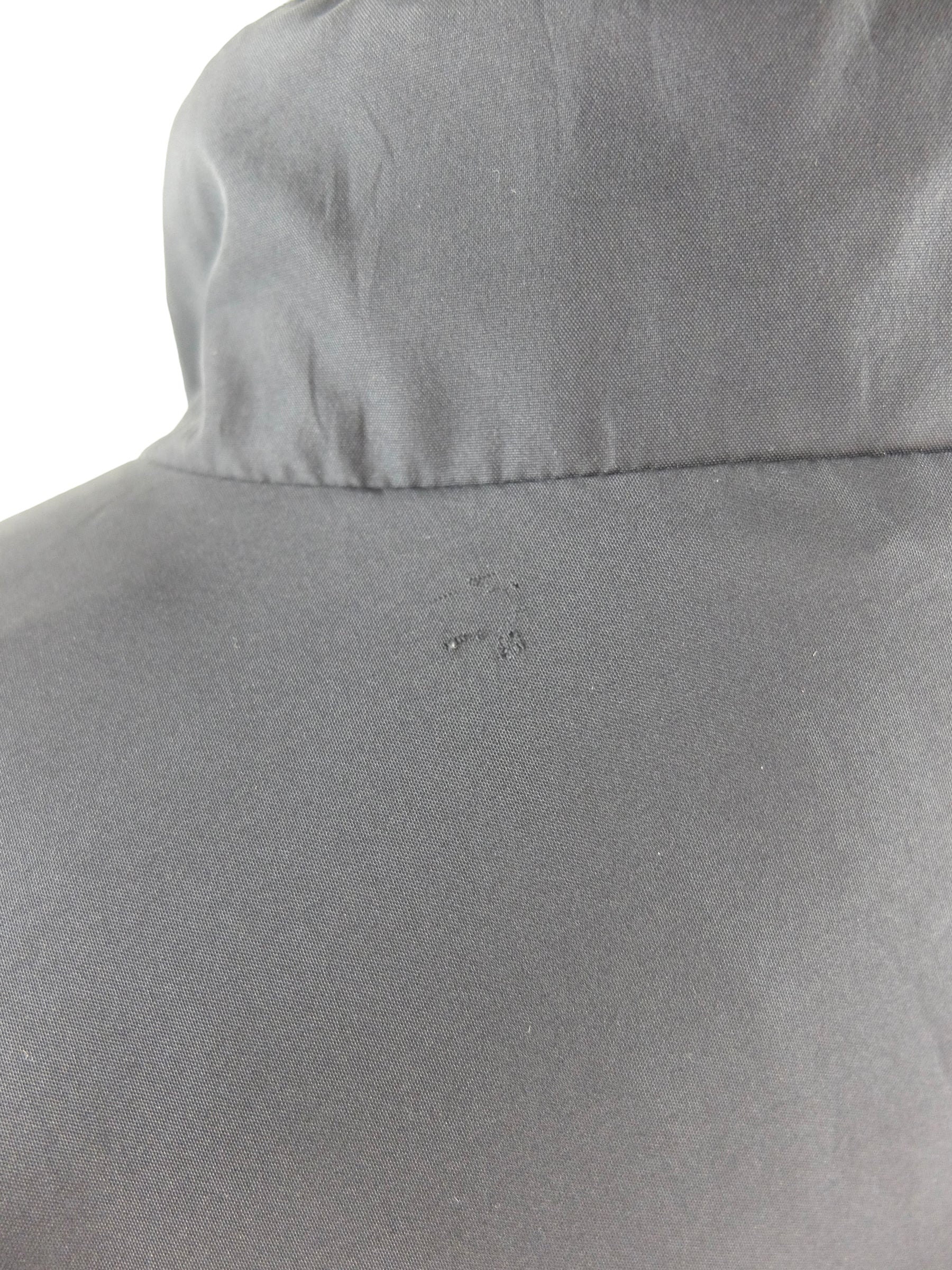 Vintage 2003 Nike Marathon Windbreaker | Grey & Navy, Women