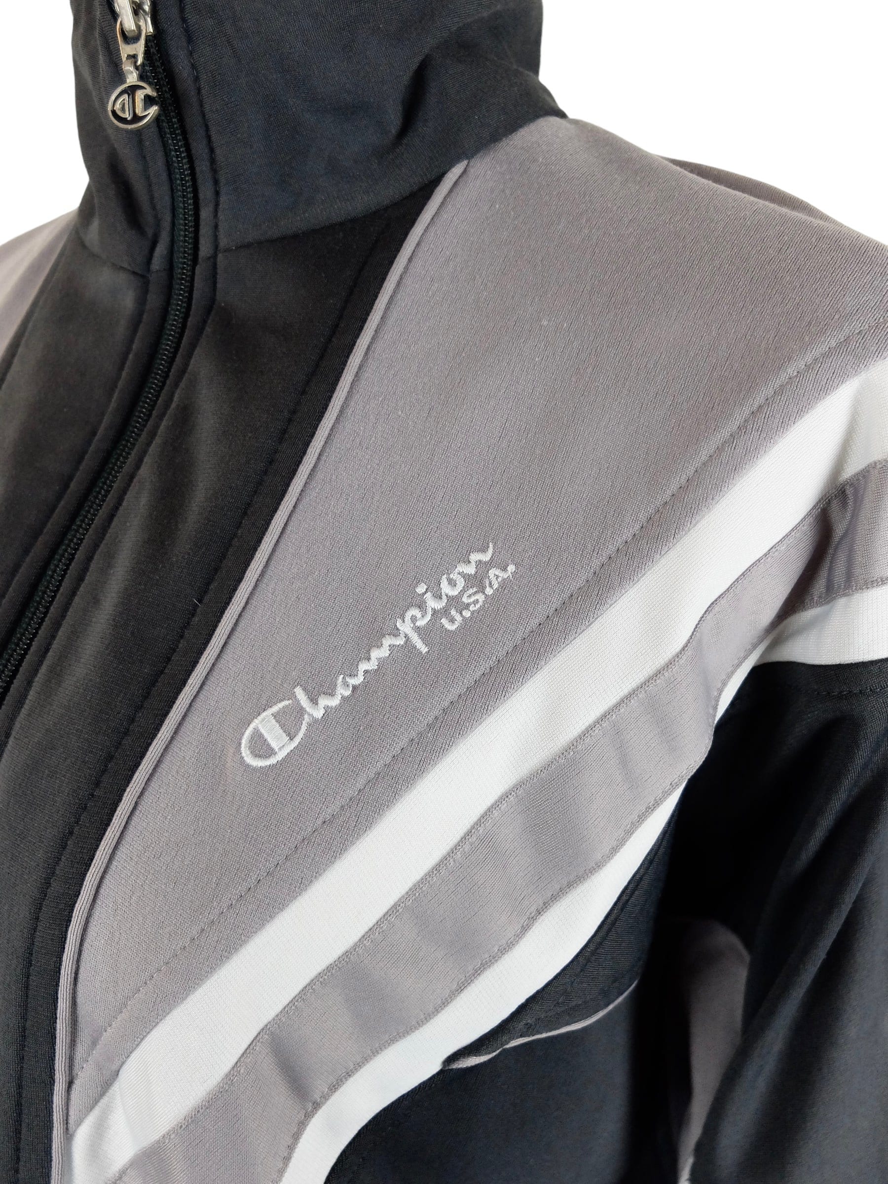 Vintage Champion Track Jacket | Y2K Streetwear, Men