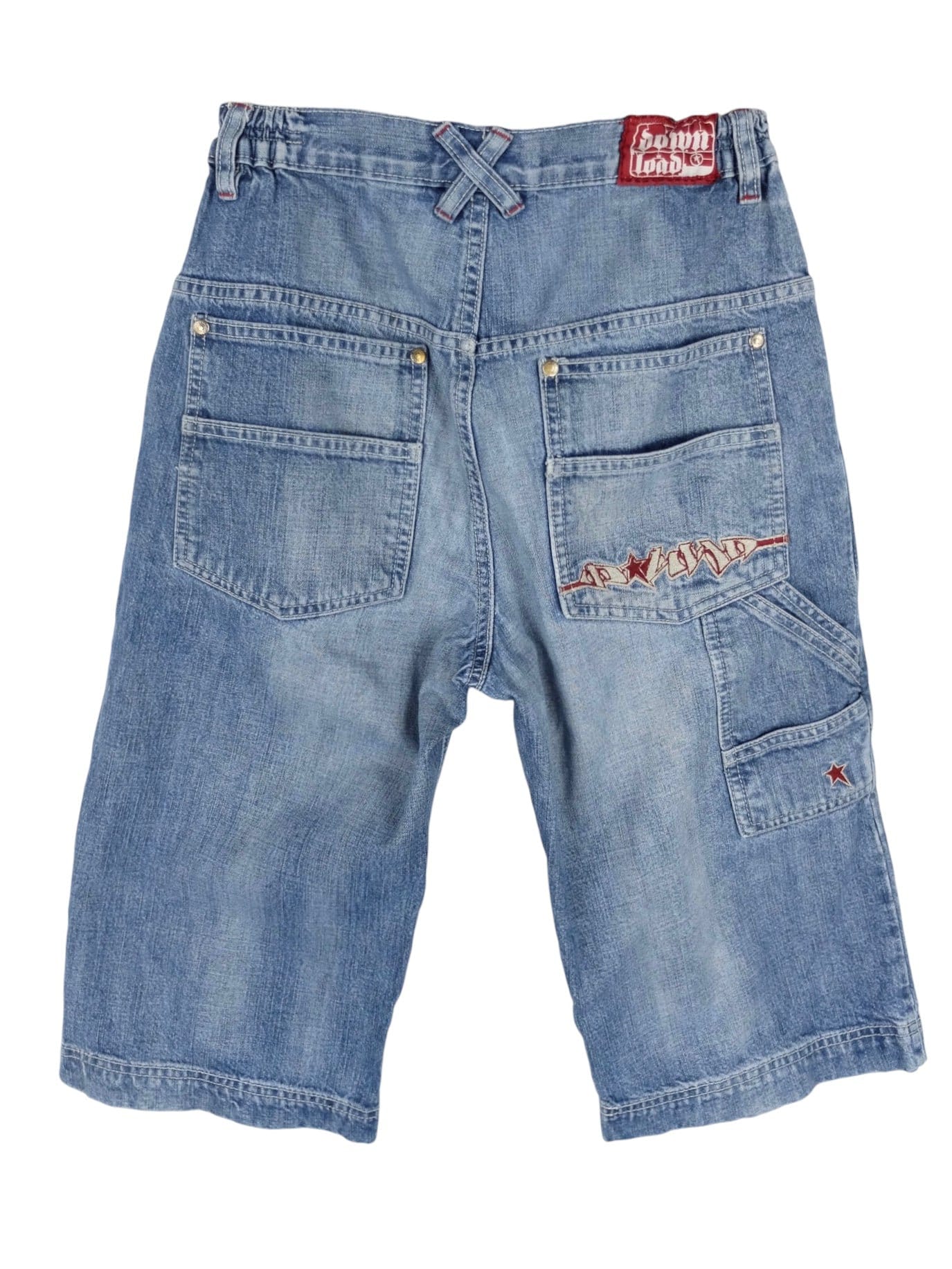 【KOOLOSET】Vintage Washing Bermuda Denim Vintage Wash Bermuda Denim