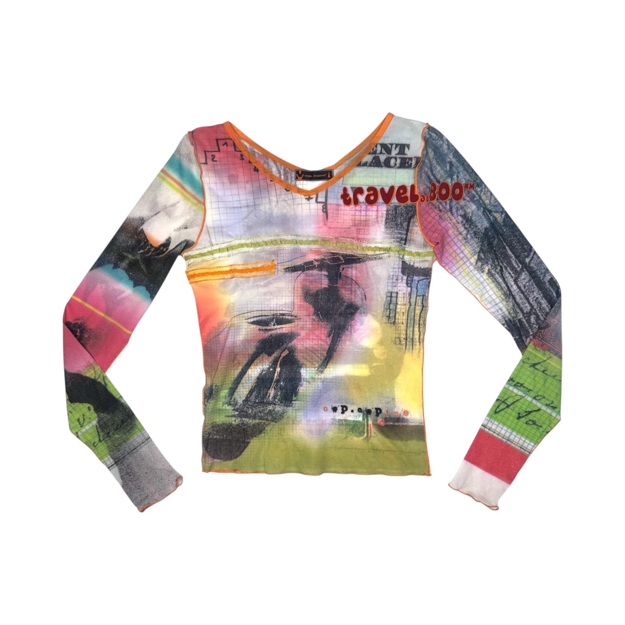 Cop Copine Mesh Top - Etsy