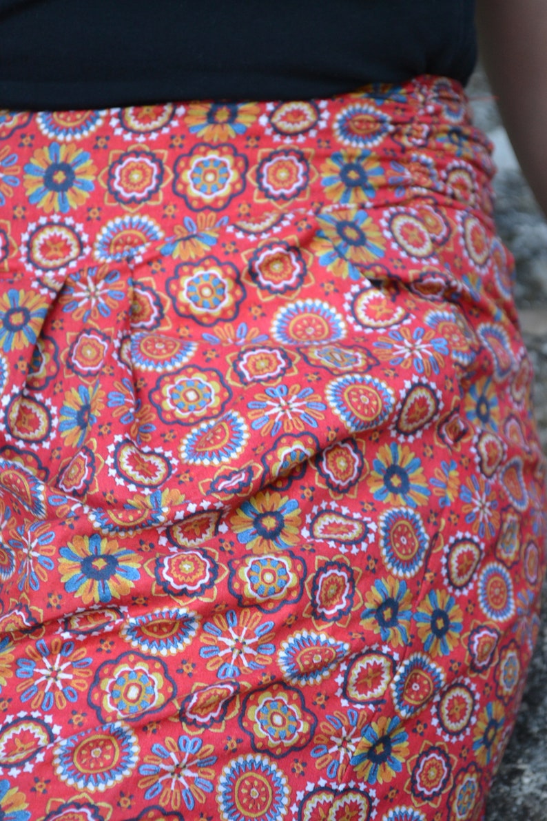 Amber-TrousersPants,Side Pockets,Floral,Pure Cotton,Casual,Meditation,Holiday,Harem Pants,Bohemian,Ethical Fashion,Handmade