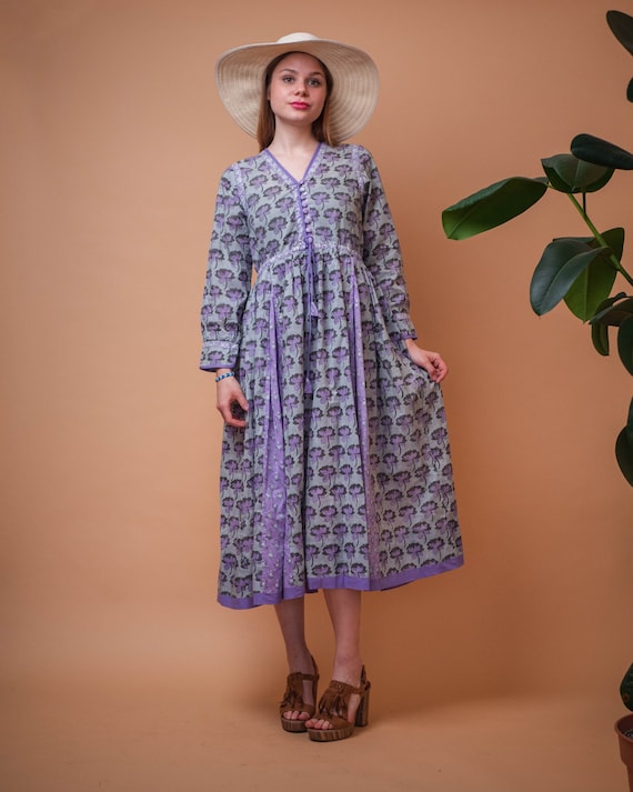 knee length dresses for ladies Lotus Dress main image 1