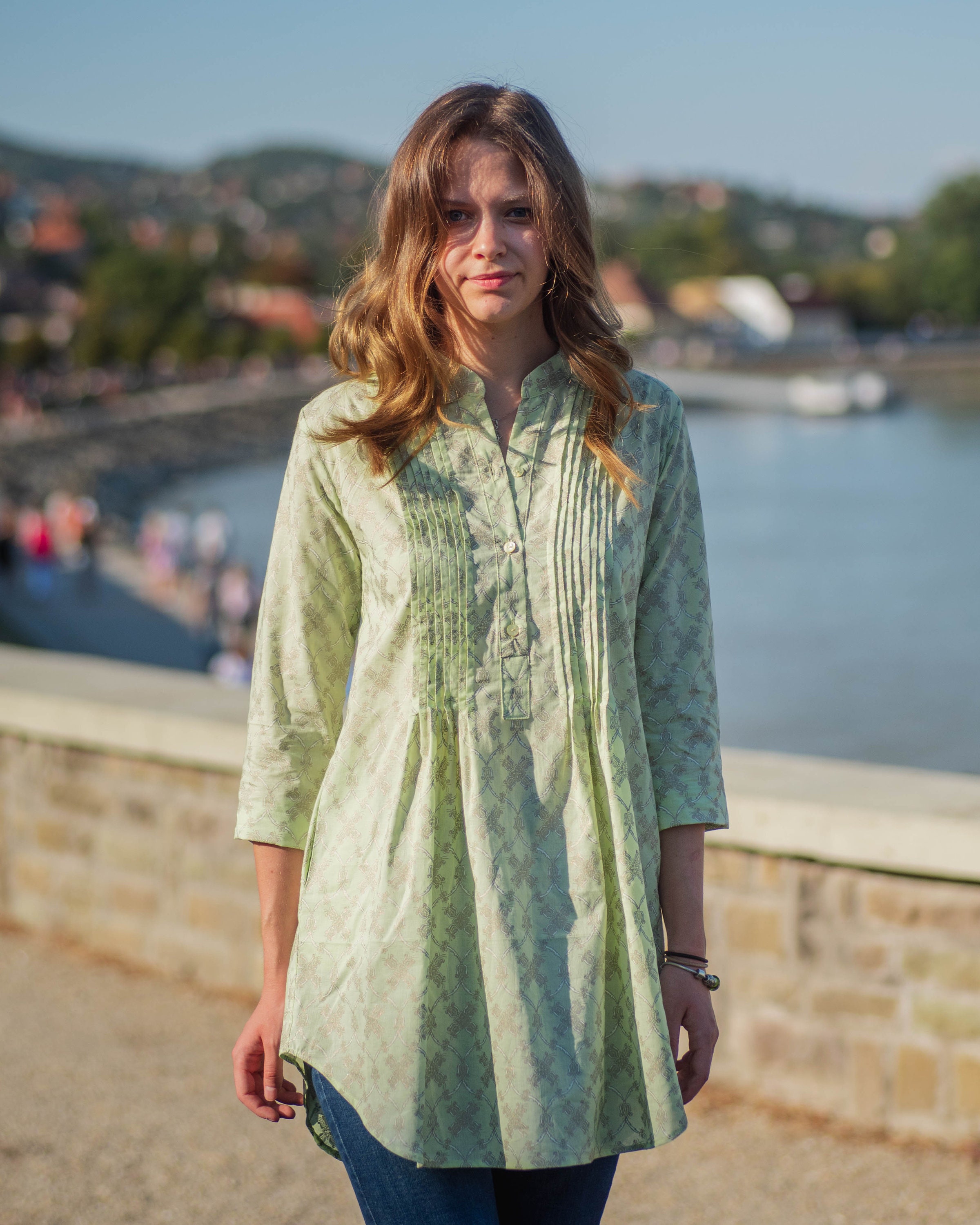 Green Kurti Etsy UK