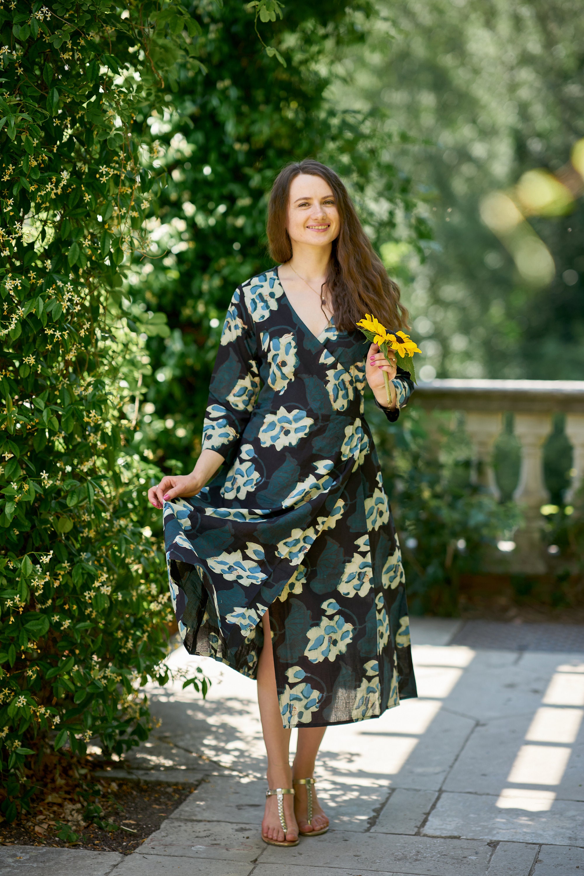 Verde Zara Vestito A Vestaglia Zara Zara Summer Dress Italia