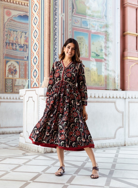 chinese dress ladies Divya Kimono – holiCHIC main image 1