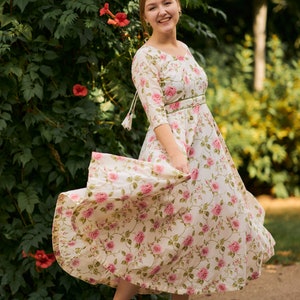 Wild Rose Dress - Etsy