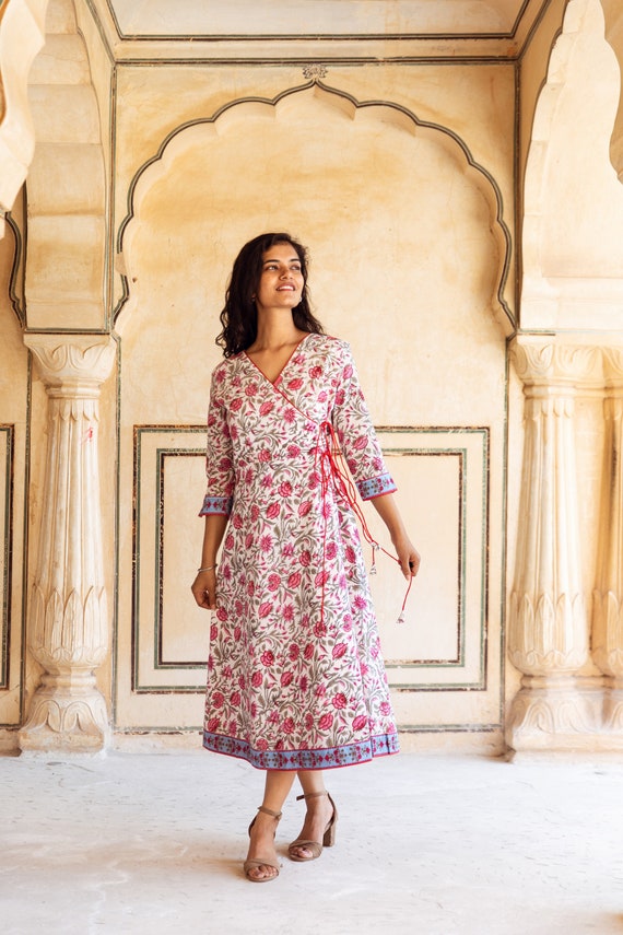 Summer anarkali dress on sale