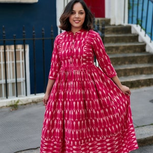 Ikat frocks cheap