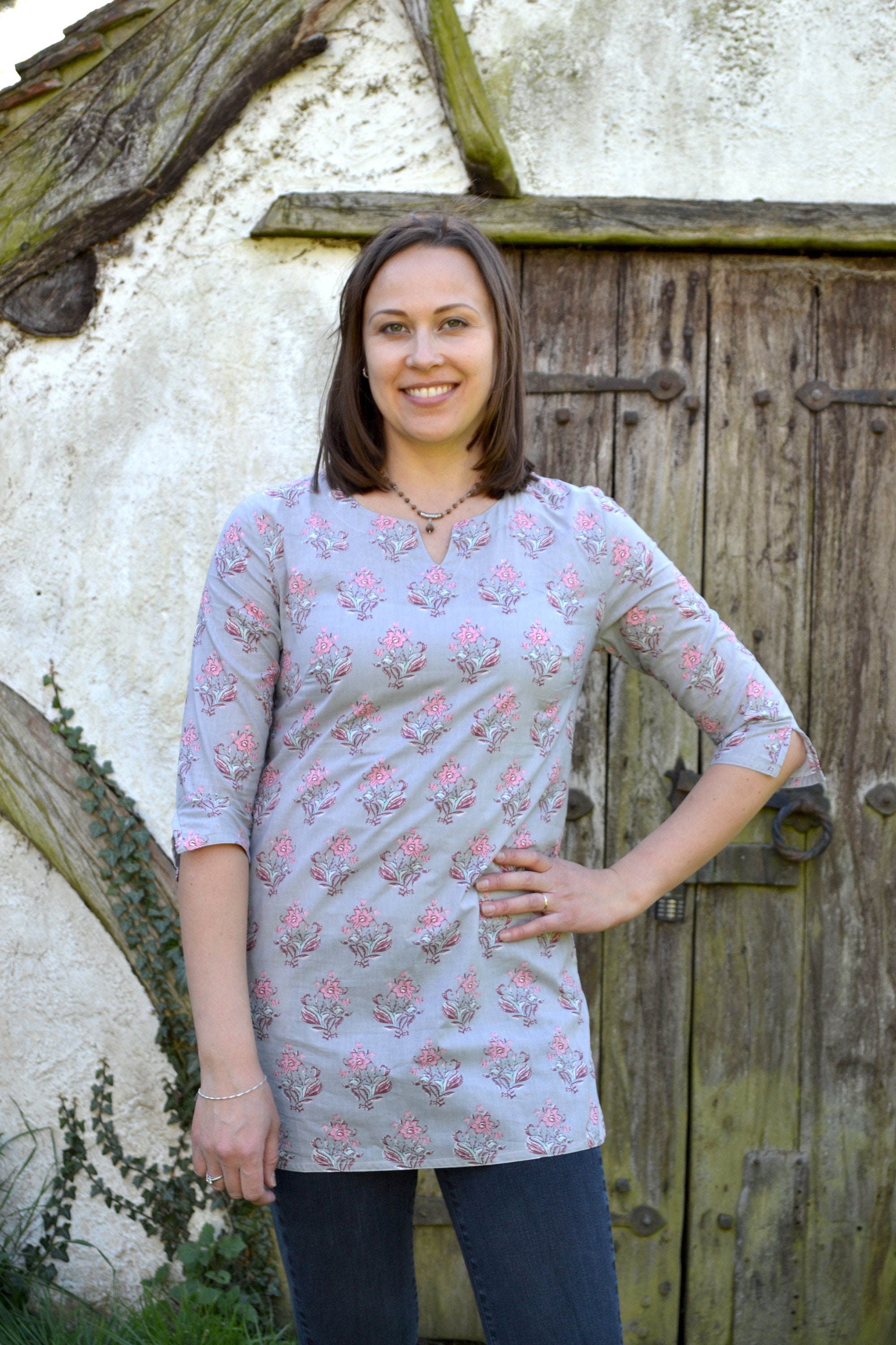 New Emma Tunic-toppure Cottonhand Block - Etsy UK