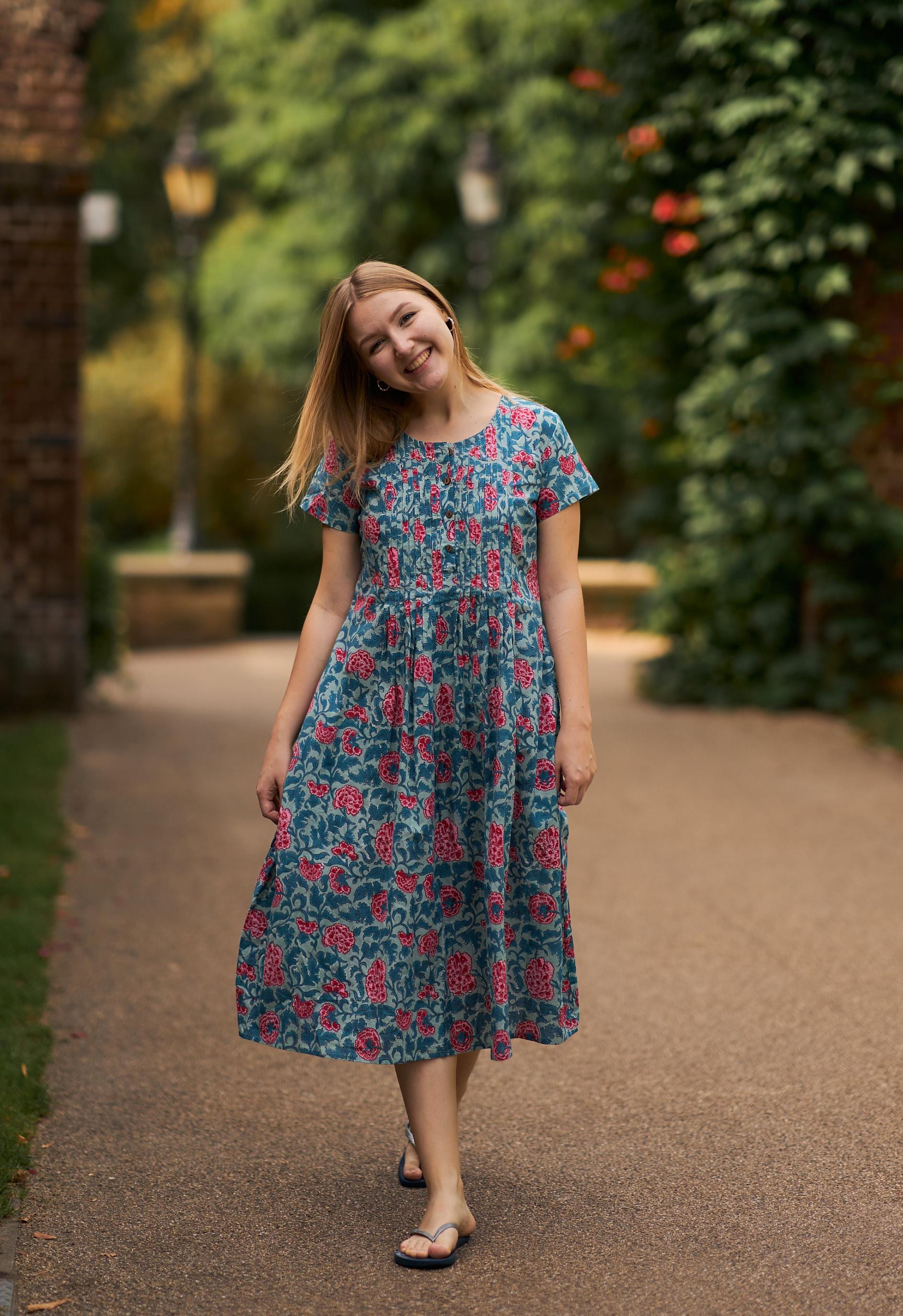 satin midi floral dress MissJophiel Corset Strapless Floral Print Satin Midi Dress Black / Tea Length / US6