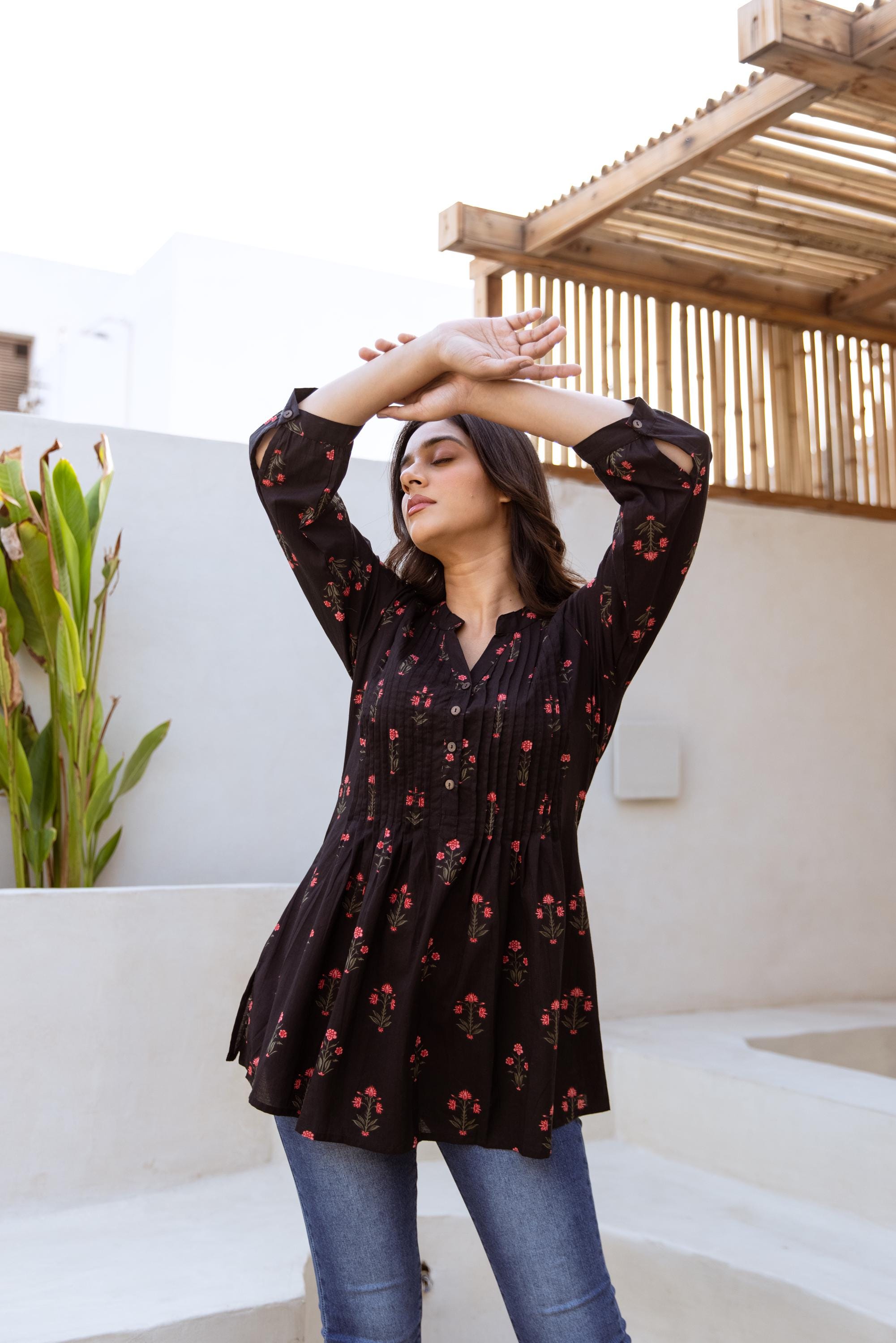 mrn　Todayful Jacquard Bare Tunic mrn様専用 Todayful Jacquard Bare Tunic - メルカリ