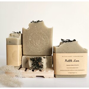 Nettle Love | Artisan Crafted Soap | Cold Process Soap | Simple Ingredients | Vegan