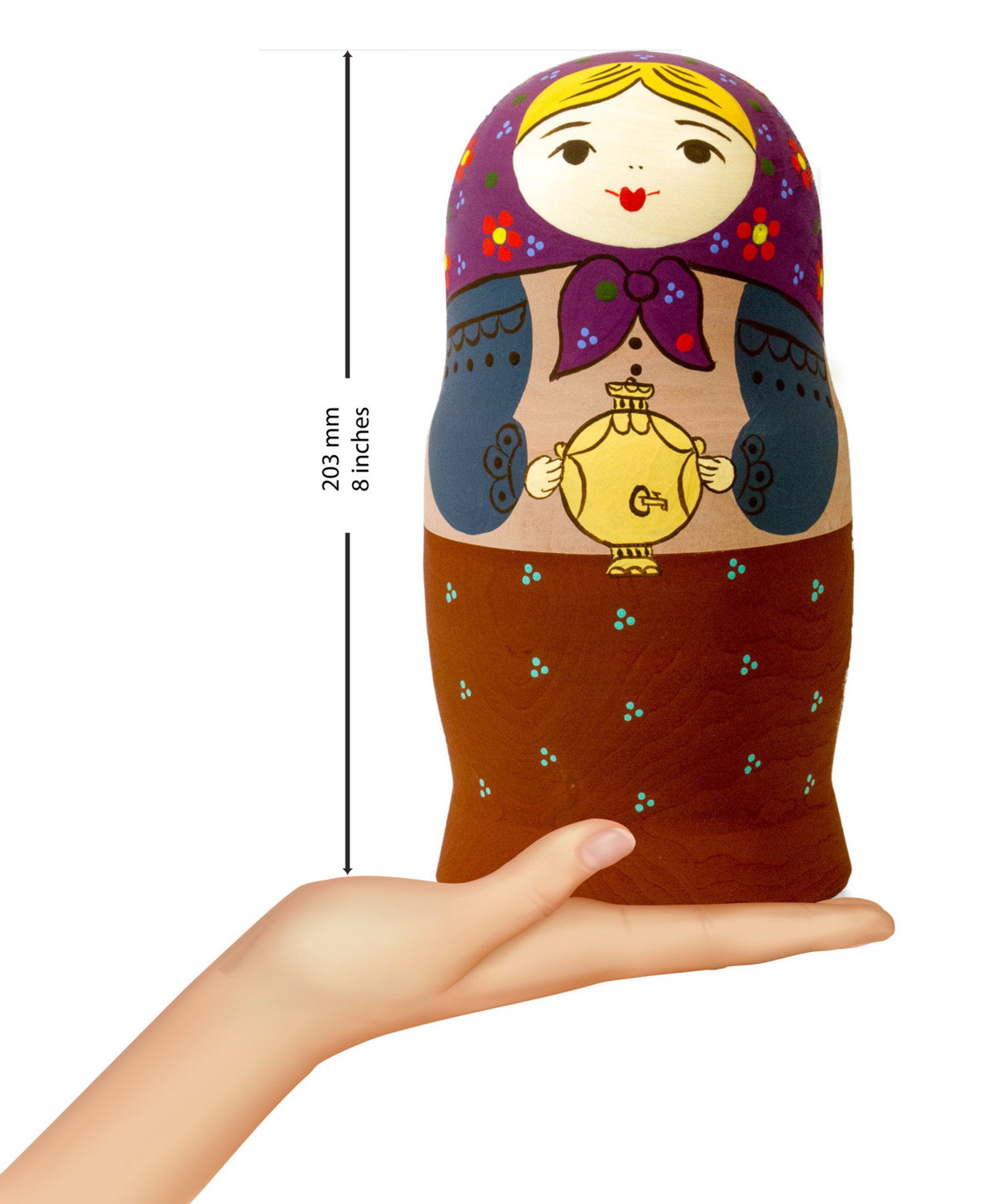 Blank Nesting Dolls Lot of 10 Wooden Unpainted BIG SIZE Etsy